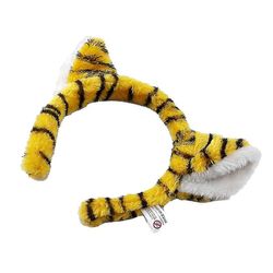 Funny Festival Tiger Ear Hair Tilbehør Animal Hairwear Performance Headband Masquerade Party Halloween Rekvisita