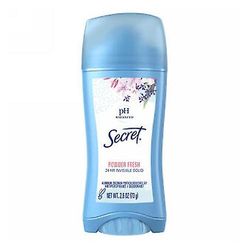 Secret Salainen anti-perspirantti deodorantti Näkymätön, kiinteä jauhe tuore 2,6 unssia (pakkaus 1)