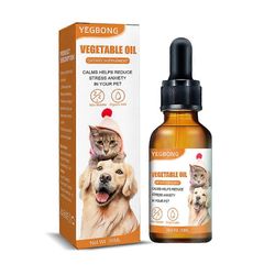 1-3x lemmikin rauhoittavat tipat Estä ulvonta Vähennä ahdistusta Poista stressi Anti Dog Chew Paranna fyysistä kuntoa Cat Anti Anxiety Liquid 1pc