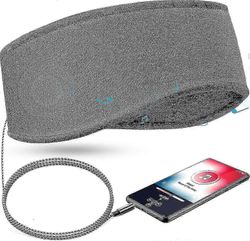 Music Sleep -pääpanta kuulokkeilla 3,5 mm langallinen pehmeä joustava matkaranneke ohuilla kaiuttimilla