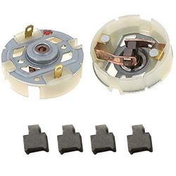 RS550-moottori hiiliharjapidike harjan latauspora sähköinen ruuvimeisseli harjapidike RS545 55: lle Mustavalkoinen