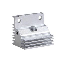 Jäähdytyselementin alumiinipatteri K1/K1 MAX/K1C Hotend 3D-tulostimen lisävarusteille Hopea