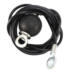 1.8M Kuntosalin vaijeriköysi raskas teräsvaijerikaapeli koneen kuntopyörätarvikkeet Musta