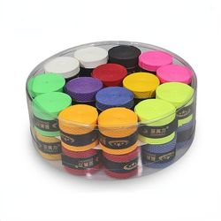 30 stk Tennisketsjer overgrips Padel Over Grips Badminton Over Grips Sved absorberet Wraps Bånd Grips Sweatband Mix