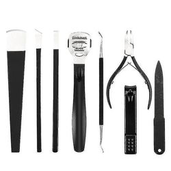 Mikasa 8pcs / sæt rustfrit stål Peeling Callus Pedicure Knife Professional Nail Clipper Set Pedicure Care Tool