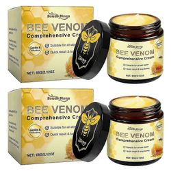 Bee-Venom Comprehensive Cream Not Ärsytä ihoa Nopeavaikutteinen voide kaikille ihotyypeille 2pcs