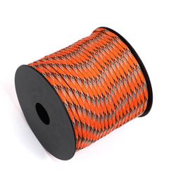 7-core Paracord reb 4mm udendørs polyester faldskærmssnor Camping Survival Umbrella Telt Bundle Farve 8 50M