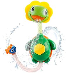 Turtle Baby Bath Leksaker Spray Badtunna Fontän Leksaker för Kid Hand