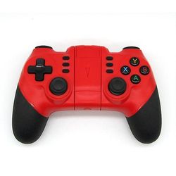 Jasoup Trådløs Bluetooth-spilleenhed til Iphone Android Phone Tablet Pc Gaming Kontrol over joystick gamepad Joypad gaver Rød