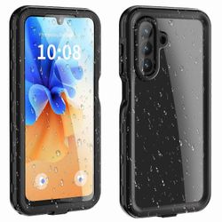 REDPEPPER A-sarjan Samsung Galaxy A26 5G IP68 -puhelimen kotelo, kirkas takakansi, vedenpitävä suojakuori