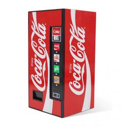 Coca-Cola-myyntiautomaatti Bluetooth-kaiutin Punainen