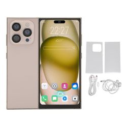 S25 Ultra Gold -älypuhelin, 6,6 tuuman HD-näyttö, 12 Gt RAM-muistia, 256 Gt ROM-muistia, Deca Core, Dual SIM 4G