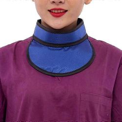 Kilpirauhasen kilpikilpi kevyt säteilysuoja lyijy kaulus säteilyä estävä lyijy takki röntgensuoja lyijy kaulus tyyli 2