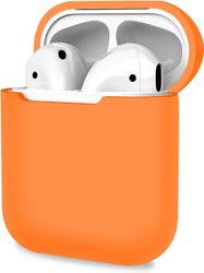 AIR Beskyttelsesdækselbestandigt etui til Apple AirPods 1 2 -Orange2