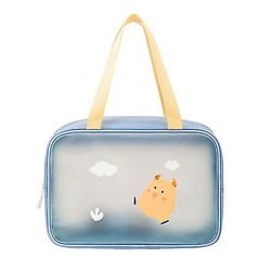 Barsinfi Cartoon Kosmetisk Taske Scrub Vaskepose Bærbar opbevaring Taske Wash Bag Travel Bag