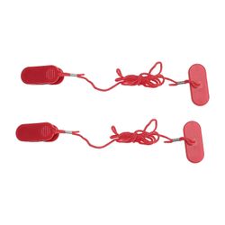 2PCS juoksumaton turva-avain magneettinen yleinen hätäpysäytys juoksumaton lukko juoksumaton turvakytkin useimmille käynnissä oleville koneille