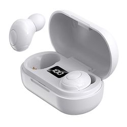 T8 TWS Intligent Noise Cancling Ipx6 Vanntett Bluetooth-øretelefon Rosa Hvit