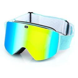 Skibriller Snowboard Eyewear Double Layers Anti-dugg sylindriske skibriller Goggles UV400 Protectio F