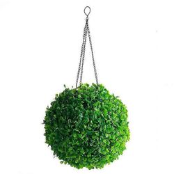 Aurinko roikkuva valo ulkona väriä vaihtava aurinko LED topiary pallo roikkuva valo lyhty Green S