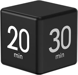 Digital Display Vækkeur Time Management Pp Cube Shape For Time Workout Management Timer Børn Rød 15-20-30-60 min