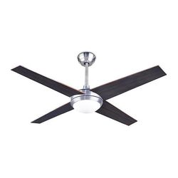 LEDS-C4 Lighting Hawai 1 Lys Loft Fan Satin Nikkel