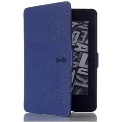 Kotelo Kindle Paperwhite 6 tuuman 2012,2013,2015,2016 versiolle, Smart Wake Sleep 01 Tummansininen Paperwhite 5th 6th 7th Gen