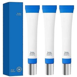 Scalpy Hair Growth Serum miehille ja naisille hiustenlähtöön ja ohenemiseen | Päänahan hoito salisyylihapolla, mentoli, rasvaton, kevyt | Kuorii 3pcs