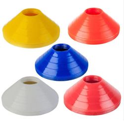 10stk Agility Disc Cone Set Multi Sport Training Space Cones