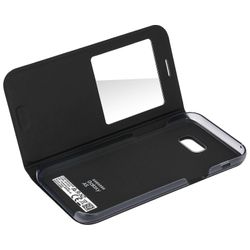 Virallinen Samsung S View pysyvä kansi, joka on yhteensopiva Samsung Galaxy A5 2017: n kanssa - musta