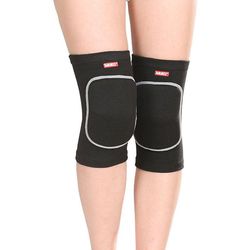 1 Par volleyball knæ puder danse fodbold skate knæ tandbøjle beskytter sports sikkerhed knæpude uddannelse knæ støtte 01 M