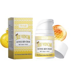 unbrand Retinol Bee Venom Cream, Bee Venom Retinol ihovoide, Anti-Aging kosteuttava voide, Ihoa korjaava voide 2 kpl