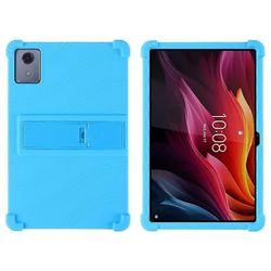 Lenovo Tab K11 Plus -silikonikotelolle, jossa on jalusta Kestävä suojakuori