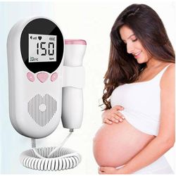 Shakub Ultralyd Doppler Føtal Hjerterytme Baby Detektor Hjemmebrug Sonde Prænatal Monitor