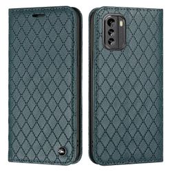 Yhteensopiva Nokia G60:n kanssa Flip Cover ja kortinpidike Refid Blocking magneettinahka Yhteensopiva Nokia G60 Coverin kanssa Vihreä