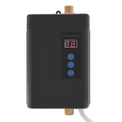 4000W kodit sähköinen vedenlämmitin suorakulmainen Musta