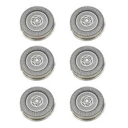 6 kpl sähköparranajokoneen partakoneen vaihto partakoneen pää Philips S1000 S3000 S4000 S5000 S500 XZ5800 XZ5 Hopea