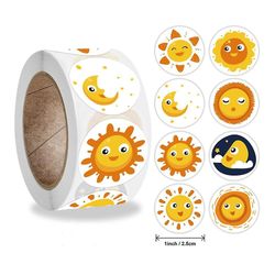 Børn Legetøj Smiley Ansigt Sticker Kids Reward Sticker Søn 500pcs