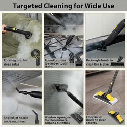 2000 W korkeapaineinen höyrypuhdistin kotitalouksien auton höyrypuhdistimen puhdistuskone EU