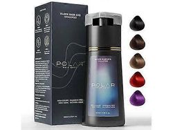 unbrand Hiusvärishampoo,Polar Hair Dye Shampoo, Polar Haircare Instant Dye Shampoo, Natural Hair Color Shampoo harmaiden hiusten peittämiseen, sopi...