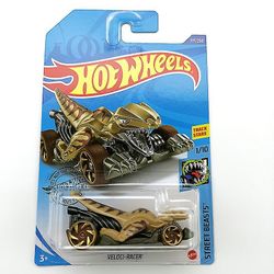 Youlaicai hot hjul 1:64 veloci-racer utgave metall diecast modell biler barn leker gave 2020-177 VELOCIRACER