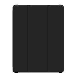 Til Ipad Pro 12.9 2017/2015 etui blyantholder, Smart Cover Trifold Stand Auto Sleep/wake Case til Ipad Pro 12.9 A1584 A1670 Sort Pro 12.9 1st 2015