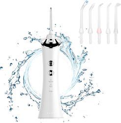 AIR Bærbar trådløst vand Pick Dental Oral Irrigator Tandtråd 3 modes og 5 Jet Tips