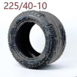 10inch 225/40-10 Dekk Vacuum Tire slangeløse foran eller bak 6pr elektrisk scooter vakuum dekk for Harley kinesisk sykkel