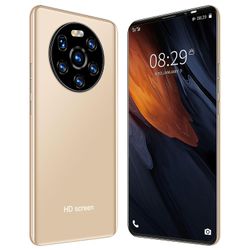 Nyheder Smartphone 5G 16GB Ram 1024GB Rom 64MP kamera ulåste mobiltelefoner Golden