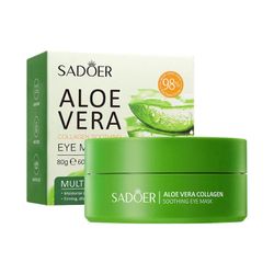 Zdiqing 20ml Aloe Vera rauhoittava silmänaamio: kosteuttava, silmien hoito. H