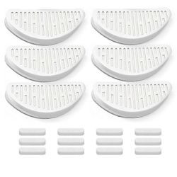 6 kpl kissan suihkulähdesuodattimet ja 12 pakkauksen vaihtosienet Uahpet 2025 walkbee -malliin 5