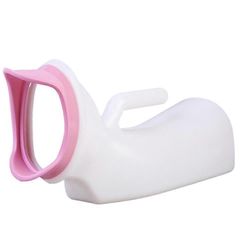 1000ml pehmeän suun pisuaari naisten kannettavalle läpikuultavalle kammiopannulle naisille itseajava trip-hy Valkoinen