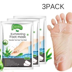 Grape Pp Foot Peel 3 Pack, Foot Peel Off Dead Skin, hård hud, Reparation Rough Hæle