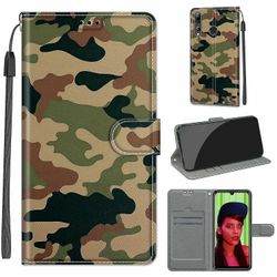 Foxdock Etui til Camouflage Huawei P Smart 2019 etui