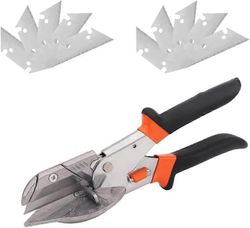 Augro Miter, tiivistyssakset, käyttö teollisuudessa, 45 gard - 135 gard monikulmaleikkaus, kulmasakset